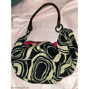 Giant 100%  cotton hobo beach bag ,  tons of room!!!
